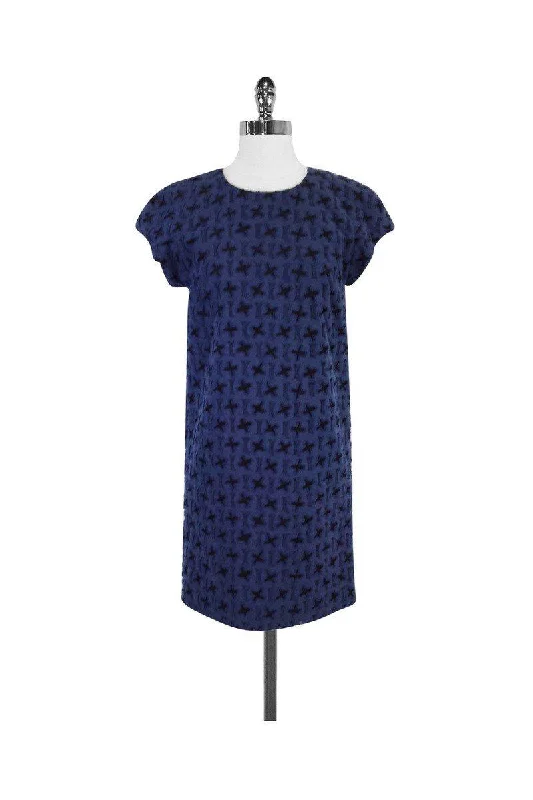 Mini Women Dress with a Short Hem for a Young and Trendy Style Mini Women Dress with a Short Hem for a Young and Trendy Style Bally - Blue & Black Textured Cotton Blend Dress Sz 4 Mini Women Dress with a Short Hem for a Young and Trendy Style Mini Women Dress with a Short Hem for a Young and Trendy Style Bally - Blue & Black Textured Cotton Blend Dress Sz 4