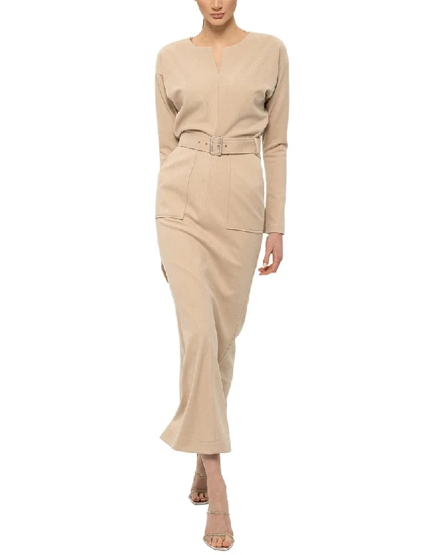 Mermaid - Style Women Dress with a Fitted Silhouette for Special Occasions Mermaid - Style Women Dress with a Fitted Silhouette for Special Occasions BGL Midi Dress