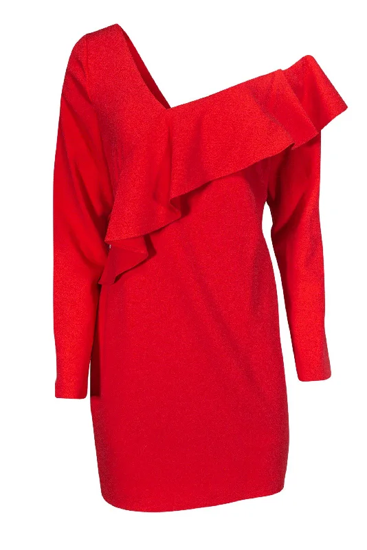 Wrap - Style Women Dress with Adjustable Fit for All Body Types Wrap - Style Women Dress with Adjustable Fit for All Body Types Black Halo - Red Ruffles Dress Sz 12 Wrap - Style Women Dress with Adjustable Fit for All Body Types Wrap - Style Women Dress with Adjustable Fit for All Body Types Black Halo - Red Ruffles Dress Sz 12