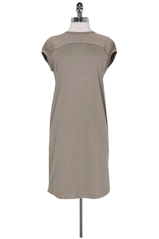 Wrap - Style Women Dress with Adjustable Fit for All Body Types Wrap - Style Women Dress with Adjustable Fit for All Body Types Brunello Cucinelli - Tan Jewel Embellished Dress Sz S Wrap - Style Women Dress with Adjustable Fit for All Body Types Wrap - Style Women Dress with Adjustable Fit for All Body Types Brunello Cucinelli - Tan Jewel Embellished Dress Sz S