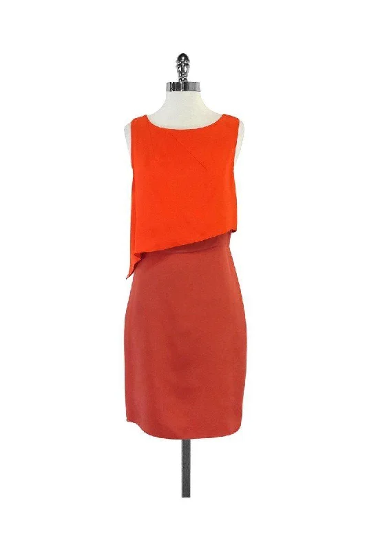 Sheath Women Dress with a Tailored Fit for a Professional Look Sheath Women Dress with a Tailored Fit for a Professional Look Chris Benz - Orange Silk Layered Sleeveless Dress Sz 8 Sheath Women Dress with a Tailored Fit for a Professional Look Sheath Women Dress with a Tailored Fit for a Professional Look Chris Benz - Orange Silk Layered Sleeveless Dress Sz 8