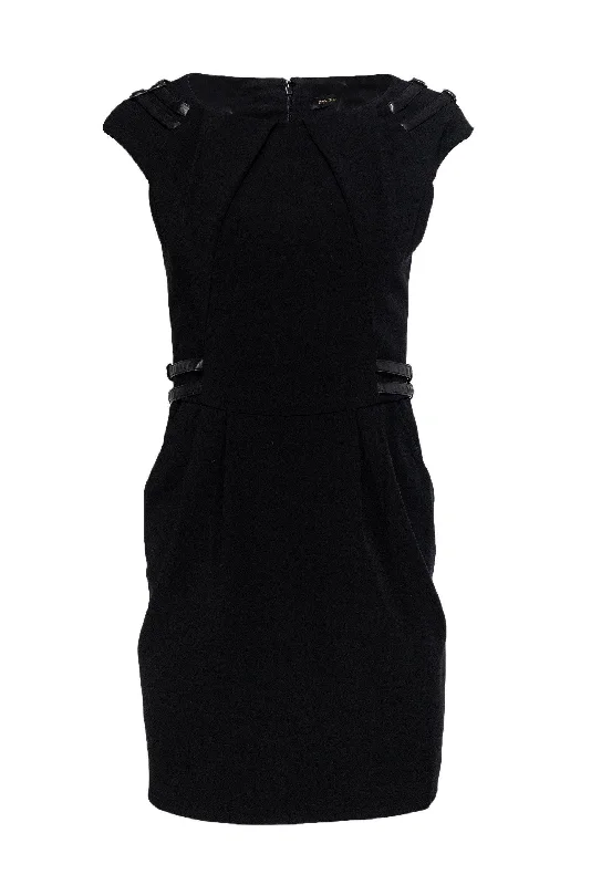 Sheath Women Dress with a Tailored Fit for a Professional Look Sheath Women Dress with a Tailored Fit for a Professional Look Cynthia Steffe - Black Dress w/ Leather Buckle Sz 2 Sheath Women Dress with a Tailored Fit for a Professional Look Sheath Women Dress with a Tailored Fit for a Professional Look Cynthia Steffe - Black Dress w/ Leather Buckle Sz 2