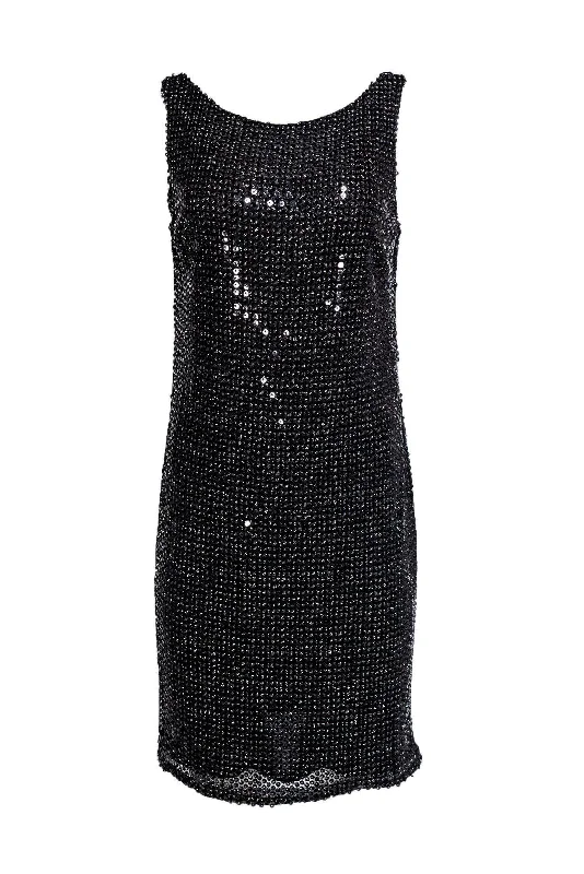 Wrap - Style Women Dress with Adjustable Fit for All Body Types Wrap - Style Women Dress with Adjustable Fit for All Body Types David Meister - Black Scoop-Back Sequin Tank Dress Sz 10 Wrap - Style Women Dress with Adjustable Fit for All Body Types Wrap - Style Women Dress with Adjustable Fit for All Body Types David Meister - Black Scoop-Back Sequin Tank Dress Sz 10