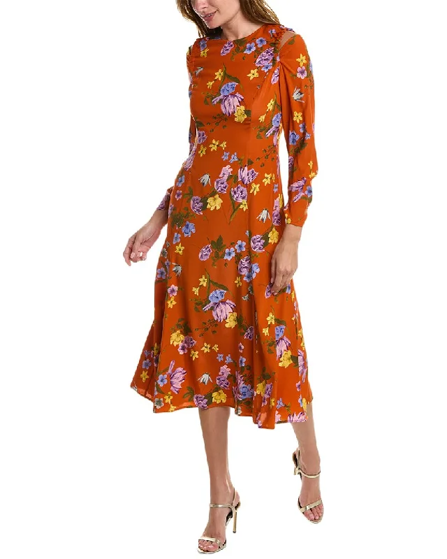 Sheath Women Dress with a Tailored Fit for a Professional Look Sheath Women Dress with a Tailored Fit for a Professional Look Elie Tahari Cold-Shoulder Silk-Blend Midi Dress