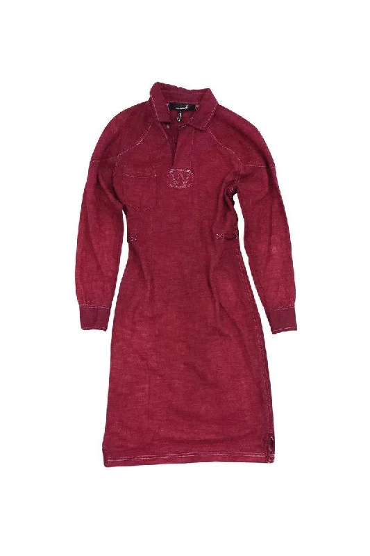 Ruffled Women Dress with Multiple Layers for a Playful and Girly Style Ruffled Women Dress with Multiple Layers for a Playful and Girly Style Isabel Marant - Maroon Long Sleeve Shirt Dress Sz S Ruffled Women Dress with Multiple Layers for a Playful and Girly Style Ruffled Women Dress with Multiple Layers for a Playful and Girly Style Isabel Marant - Maroon Long Sleeve Shirt Dress Sz S