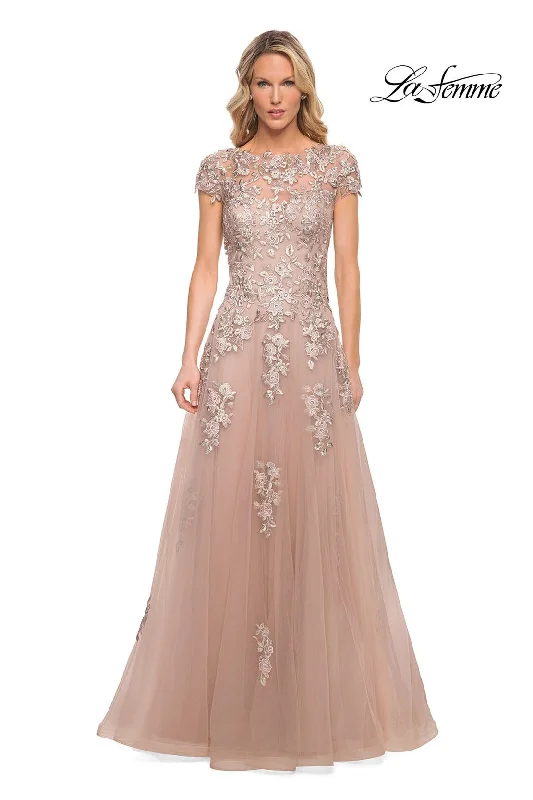 Empire Waist Women Dress to Accentuate the Bust and Conceal the Waist Empire Waist Women Dress to Accentuate the Bust and Conceal the Waist La Femme 29829 Empire Waist Women Dress to Accentuate the Bust and Conceal the Waist Empire Waist Women Dress to Accentuate the Bust and Conceal the Waist La Femme 29829