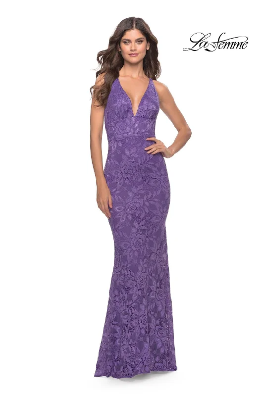 Ruffled Women Dress with Multiple Layers for a Playful and Girly Style Ruffled Women Dress with Multiple Layers for a Playful and Girly Style La Femme 31234 Ruffled Women Dress with Multiple Layers for a Playful and Girly Style Ruffled Women Dress with Multiple Layers for a Playful and Girly Style La Femme 31234
