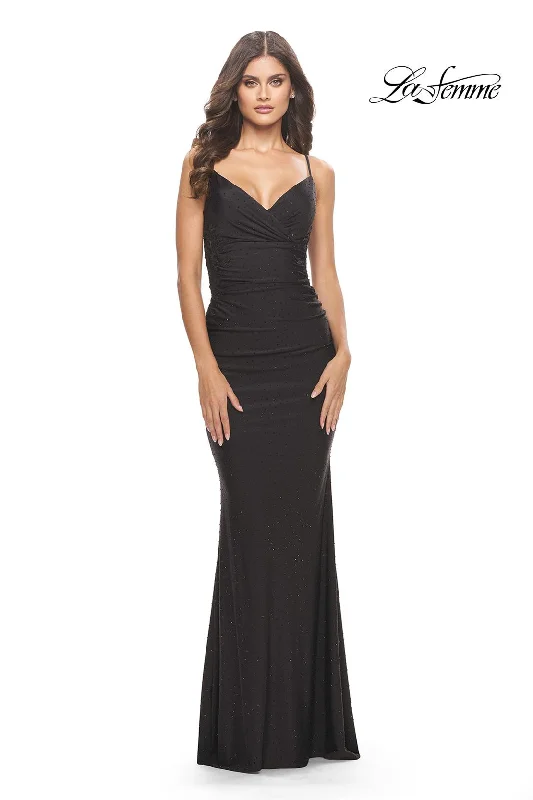 Mermaid - Style Women Dress with a Fitted Silhouette for Special Occasions Mermaid - Style Women Dress with a Fitted Silhouette for Special Occasions La Femme 31341 Mermaid - Style Women Dress with a Fitted Silhouette for Special Occasions Mermaid - Style Women Dress with a Fitted Silhouette for Special Occasions La Femme 31341