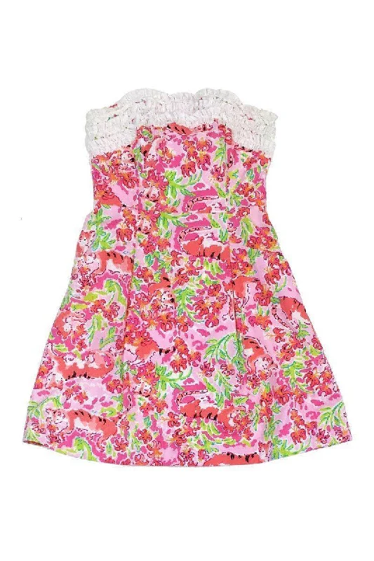 Maxi Women Dress with Floral Print for a Bohemian Vibe Maxi Women Dress with Floral Print for a Bohemian Vibe Lilly Pulitzer - Pink Tiger Print Strapless Dress Sz 0 Maxi Women Dress with Floral Print for a Bohemian Vibe Maxi Women Dress with Floral Print for a Bohemian Vibe Lilly Pulitzer - Pink Tiger Print Strapless Dress Sz 0