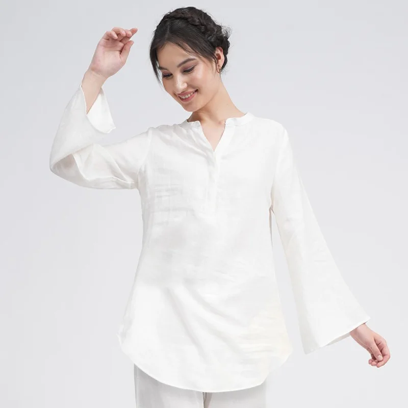 Halter Neck Women Dress to Show Off the Shoulders and Neckline Halter Neck Women Dress to Show Off the Shoulders and Neckline Linen Top for Women | Cream | Full Sleeves Halter Neck Women Dress to Show Off the Shoulders and Neckline Halter Neck Women Dress to Show Off the Shoulders and Neckline Linen Top for Women | Cream | Full Sleeves