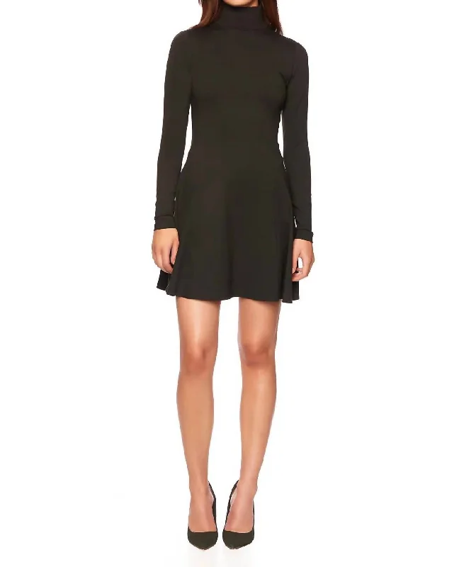 Shift Women Dress with a Simple and Classic Design for Everyday Wear Shift Women Dress with a Simple and Classic Design for Everyday Wear Mock Flare Long Sleeve Dress In Caviar Shift Women Dress with a Simple and Classic Design for Everyday Wear Shift Women Dress with a Simple and Classic Design for Everyday Wear Mock Flare Long Sleeve Dress In Caviar