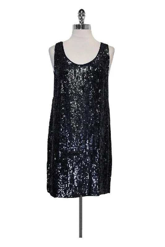 Off - the - Shoulder Women Dress for a Romantic and Feminine Look Off - the - Shoulder Women Dress for a Romantic and Feminine Look Nicole Miller - Blue Sequin Dress Sz 2