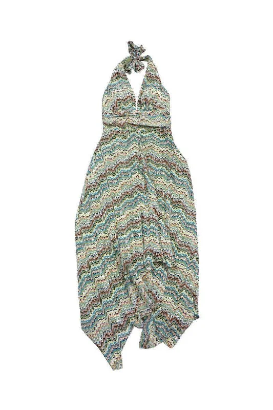 Maxi Women Dress with Floral Print for a Bohemian Vibe Maxi Women Dress with Floral Print for a Bohemian Vibe Nicole Miller - Earth Tone Wavy Striped Halter Dress Sz 2 Maxi Women Dress with Floral Print for a Bohemian Vibe Maxi Women Dress with Floral Print for a Bohemian Vibe Nicole Miller - Earth Tone Wavy Striped Halter Dress Sz 2