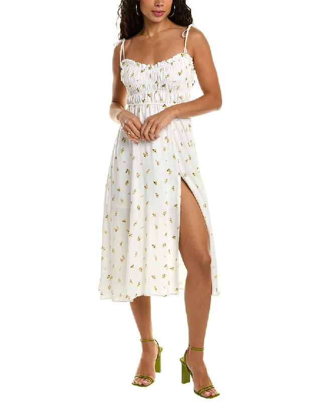 Pleated Women Dress with a Timeless and Elegant Texture Pleated Women Dress with a Timeless and Elegant Texture O.P.T. Juniper Midi Dress