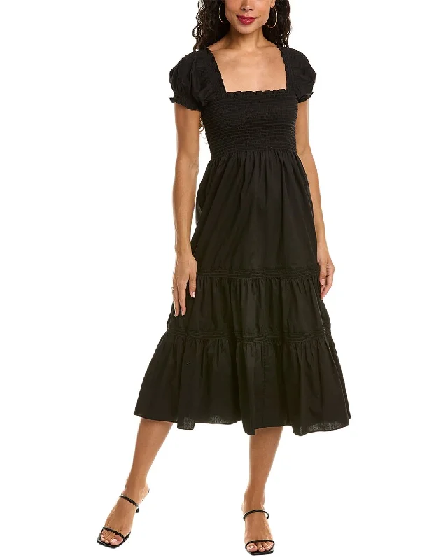 Wrap - Style Women Dress with Adjustable Fit for All Body Types Wrap - Style Women Dress with Adjustable Fit for All Body Types O.P.T. Square Neck Smocked Maxi Dress Wrap - Style Women Dress with Adjustable Fit for All Body Types Wrap - Style Women Dress with Adjustable Fit for All Body Types O.P.T. Square Neck Smocked Maxi Dress