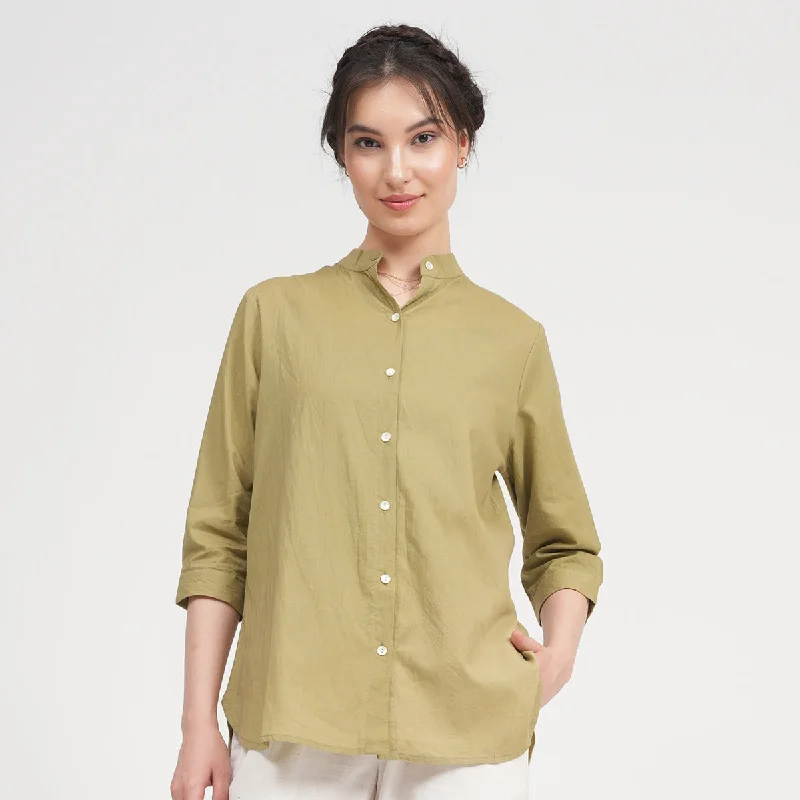 Shift Women Dress with a Simple and Classic Design for Everyday Wear Shift Women Dress with a Simple and Classic Design for Everyday Wear Organic Cotton Shirt for Women | Sage Green | Full Sleeves Shift Women Dress with a Simple and Classic Design for Everyday Wear Shift Women Dress with a Simple and Classic Design for Everyday Wear Organic Cotton Shirt for Women | Sage Green | Full Sleeves