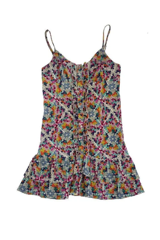 Backless Women Dress for a Sexy and Alluring Look at Evening Events Backless Women Dress for a Sexy and Alluring Look at Evening Events Parker - Multicolor Floral Silk Spaghetti Strap Dress Sz XS Backless Women Dress for a Sexy and Alluring Look at Evening Events Backless Women Dress for a Sexy and Alluring Look at Evening Events Parker - Multicolor Floral Silk Spaghetti Strap Dress Sz XS