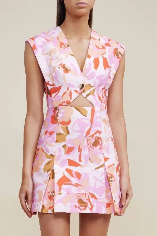 Mermaid - Style Women Dress with a Fitted Silhouette for Special Occasions Mermaid - Style Women Dress with a Fitted Silhouette for Special Occasions Quincy Dress In Peony Harvest Mermaid - Style Women Dress with a Fitted Silhouette for Special Occasions Mermaid - Style Women Dress with a Fitted Silhouette for Special Occasions Quincy Dress In Peony Harvest
