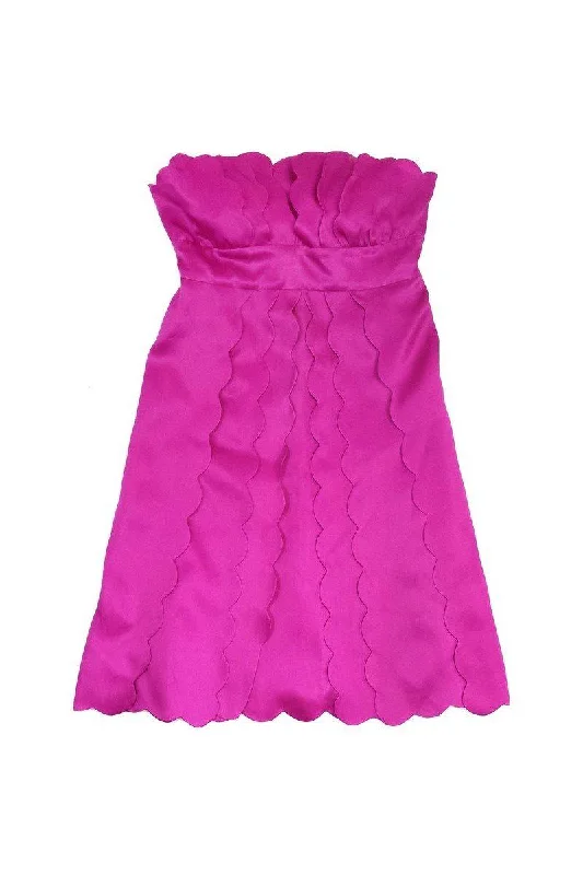 Off - the - Shoulder Women Dress for a Romantic and Feminine Look Off - the - Shoulder Women Dress for a Romantic and Feminine Look Redux Charles Chang-Lima - Magenta Silk Scalloped Dress Sz 10 Off - the - Shoulder Women Dress for a Romantic and Feminine Look Off - the - Shoulder Women Dress for a Romantic and Feminine Look Redux Charles Chang-Lima - Magenta Silk Scalloped Dress Sz 10