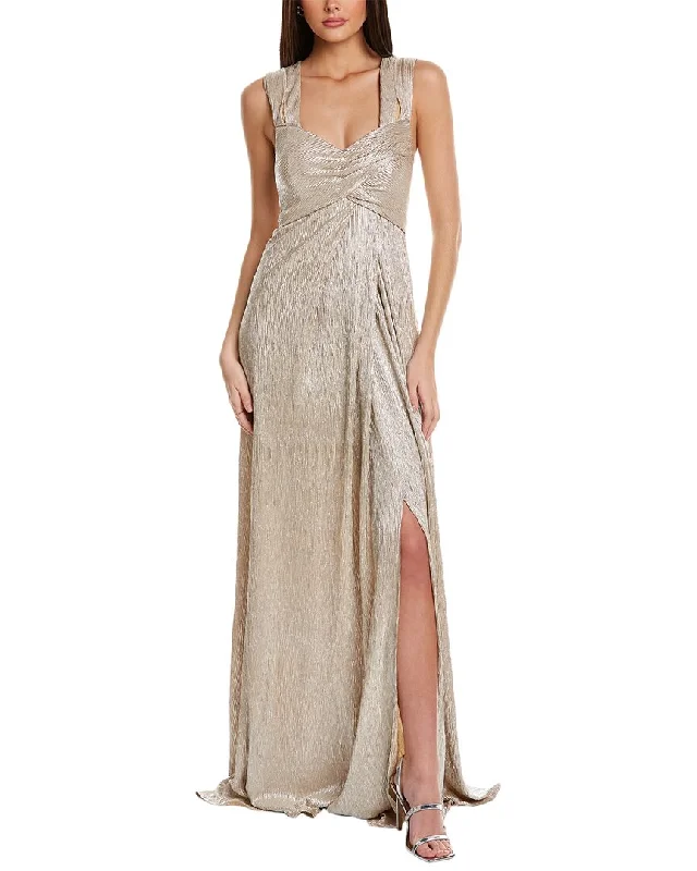 Wrap - Style Women Dress with Adjustable Fit for All Body Types Wrap - Style Women Dress with Adjustable Fit for All Body Types Rene Ruiz Metallic Off-The-Shoulder Gown Wrap - Style Women Dress with Adjustable Fit for All Body Types Wrap - Style Women Dress with Adjustable Fit for All Body Types Rene Ruiz Metallic Off-The-Shoulder Gown