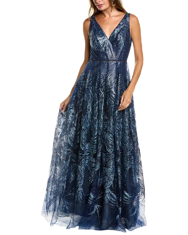 Wrap - Style Women Dress with Adjustable Fit for All Body Types Wrap - Style Women Dress with Adjustable Fit for All Body Types Rene Ruiz V-Neck Aline Gown Wrap - Style Women Dress with Adjustable Fit for All Body Types Wrap - Style Women Dress with Adjustable Fit for All Body Types Rene Ruiz V-Neck Aline Gown