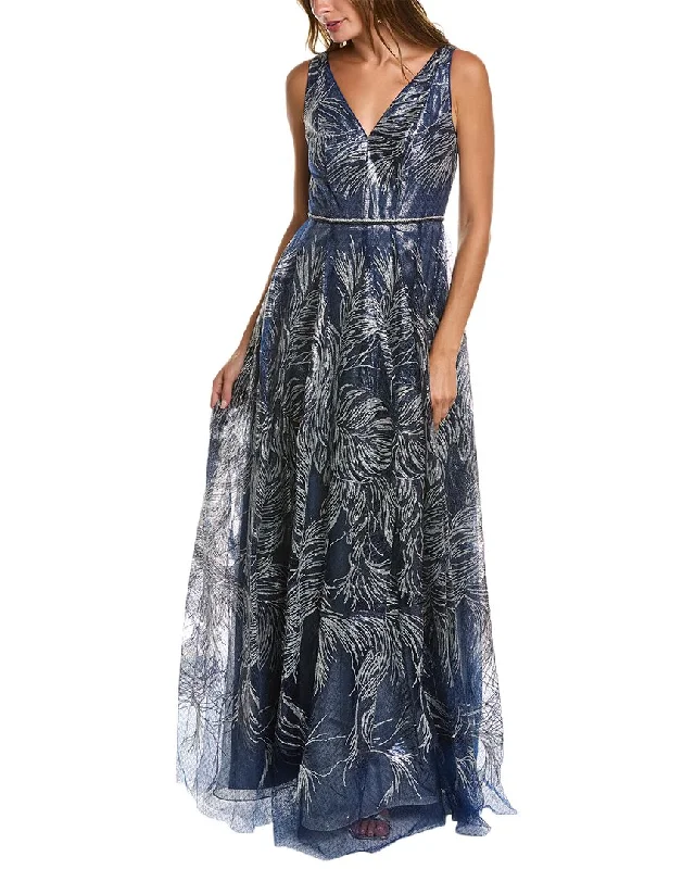 Mermaid - Style Women Dress with a Fitted Silhouette for Special Occasions Mermaid - Style Women Dress with a Fitted Silhouette for Special Occasions Rene Ruiz V-Neck Aline Gown Mermaid - Style Women Dress with a Fitted Silhouette for Special Occasions Mermaid - Style Women Dress with a Fitted Silhouette for Special Occasions Rene Ruiz V-Neck Aline Gown