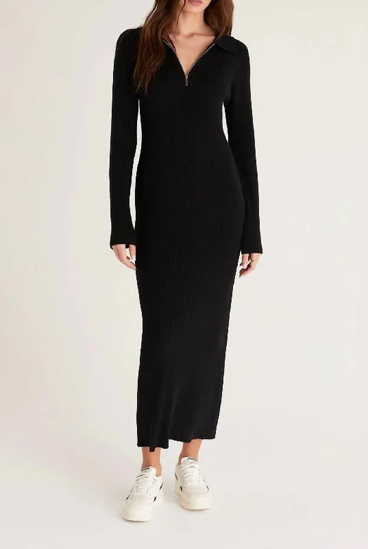 Mini Women Dress with a Short Hem for a Young and Trendy Style Mini Women Dress with a Short Hem for a Young and Trendy Style Runaway Zip Henley Dress In Black Mini Women Dress with a Short Hem for a Young and Trendy Style Mini Women Dress with a Short Hem for a Young and Trendy Style Runaway Zip Henley Dress In Black