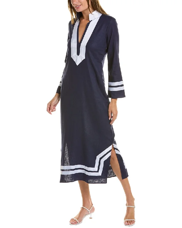 Wrap - Style Women Dress with Adjustable Fit for All Body Types Wrap - Style Women Dress with Adjustable Fit for All Body Types Sail to Sable Classic Linen-Blend Maxi Dress Wrap - Style Women Dress with Adjustable Fit for All Body Types Wrap - Style Women Dress with Adjustable Fit for All Body Types Sail to Sable Classic Linen-Blend Maxi Dress