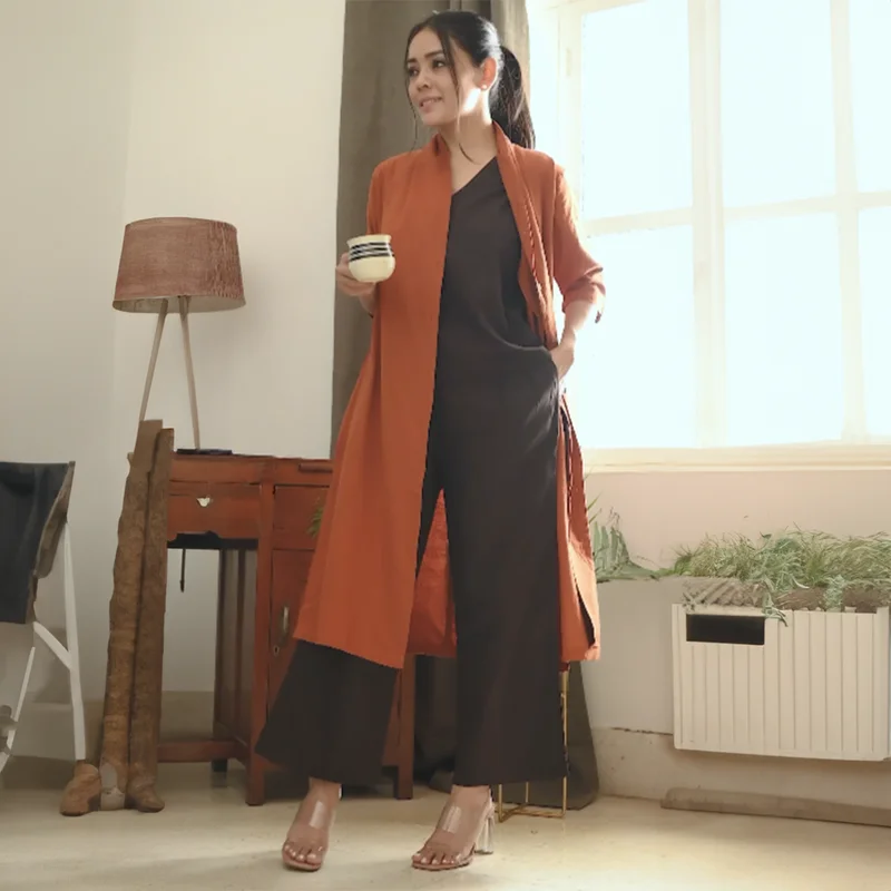 Shift Women Dress with a Simple and Classic Design for Everyday Wear Shift Women Dress with a Simple and Classic Design for Everyday Wear Cotton Co Ord Set for Women | Coffee Brown & Rust Shift Women Dress with a Simple and Classic Design for Everyday Wear Shift Women Dress with a Simple and Classic Design for Everyday Wear Cotton Co Ord Set for Women | Coffee Brown & Rust