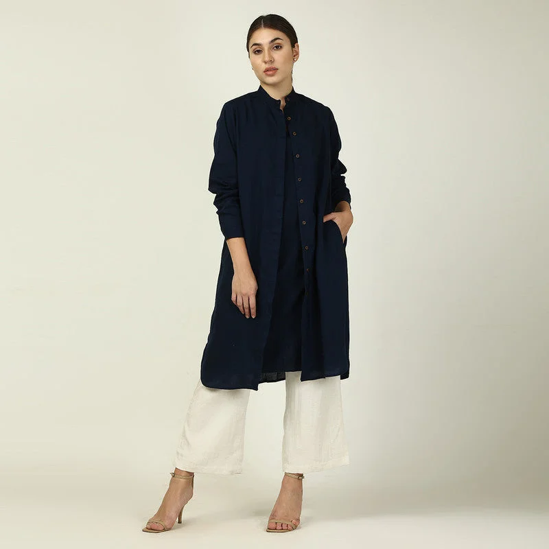 Mermaid - Style Women Dress with a Fitted Silhouette for Special Occasions Mermaid - Style Women Dress with a Fitted Silhouette for Special Occasions Linen Long Kurta Shirt for Women | Navy Mermaid - Style Women Dress with a Fitted Silhouette for Special Occasions Mermaid - Style Women Dress with a Fitted Silhouette for Special Occasions Linen Long Kurta Shirt for Women | Navy
