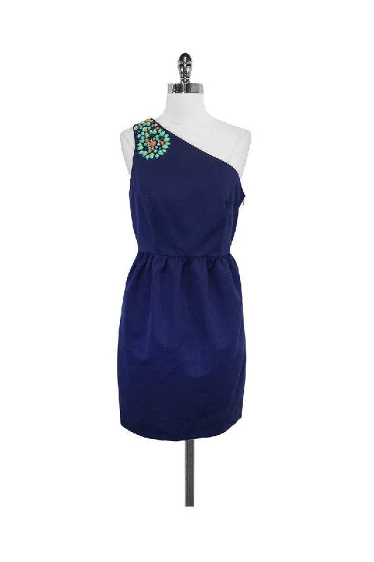 Strapless Women Dress with a Built - in Bra for Comfort and Support Strapless Women Dress with a Built - in Bra for Comfort and Support Shoshanna - Navy Cotton Blend Embellished One Shoulder Dress Sz 6 Strapless Women Dress with a Built - in Bra for Comfort and Support Strapless Women Dress with a Built - in Bra for Comfort and Support Shoshanna - Navy Cotton Blend Embellished One Shoulder Dress Sz 6