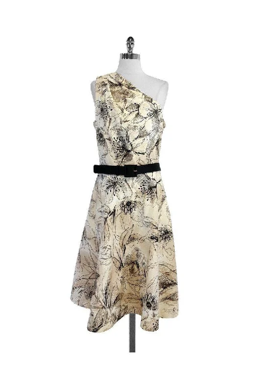 Strapless Women Dress with a Built - in Bra for Comfort and Support Strapless Women Dress with a Built - in Bra for Comfort and Support St. John - Tan & Black Floral Print Cotton One Shoulder Dress Sz 14 Strapless Women Dress with a Built - in Bra for Comfort and Support Strapless Women Dress with a Built - in Bra for Comfort and Support St. John - Tan & Black Floral Print Cotton One Shoulder Dress Sz 14