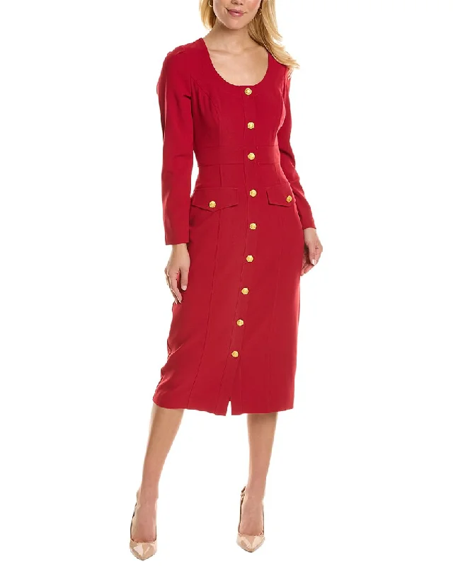 Mermaid - Style Women Dress with a Fitted Silhouette for Special Occasions Mermaid - Style Women Dress with a Fitted Silhouette for Special Occasions Taylor Crepe Midi Dress Mermaid - Style Women Dress with a Fitted Silhouette for Special Occasions Mermaid - Style Women Dress with a Fitted Silhouette for Special Occasions Taylor Crepe Midi Dress