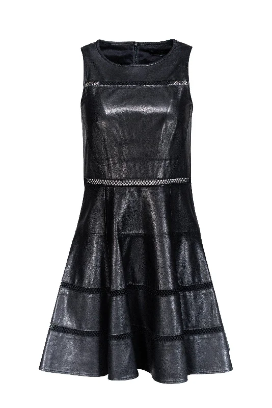 Little Black Women Dress with Sequins for a Glamorous Night Out Little Black Women Dress with Sequins for a Glamorous Night Out Tibi - Leather Cocktail Dress w/ Cutout Details Sz 4 Little Black Women Dress with Sequins for a Glamorous Night Out Little Black Women Dress with Sequins for a Glamorous Night Out Tibi - Leather Cocktail Dress w/ Cutout Details Sz 4