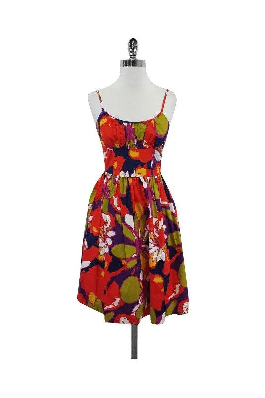 Sleeveless Women Dress in Bright Colors for Summer Parties Sleeveless Women Dress in Bright Colors for Summer Parties Trina Turk - Multicolor Floral Cotton Skater Dress Sz 2 Sleeveless Women Dress in Bright Colors for Summer Parties Sleeveless Women Dress in Bright Colors for Summer Parties Trina Turk - Multicolor Floral Cotton Skater Dress Sz 2