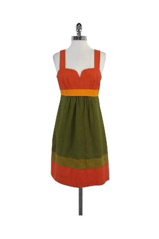 Printed Abstract Women Dress for a Modern and Artistic Appeal Printed Abstract Women Dress for a Modern and Artistic Appeal Trina Turk - Orange & Green Sleeveless Dress Sz 6 Printed Abstract Women Dress for a Modern and Artistic Appeal Printed Abstract Women Dress for a Modern and Artistic Appeal Trina Turk - Orange & Green Sleeveless Dress Sz 6