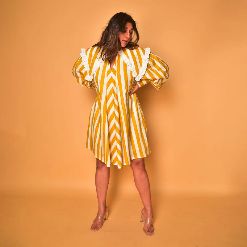 Long - Sleeve Women Dress in Velvet for a Luxurious Winter Look Long - Sleeve Women Dress in Velvet for a Luxurious Winter Look Cotton Short Dress for Women | Puffed Sleeves | Yellow & White Long - Sleeve Women Dress in Velvet for a Luxurious Winter Look Long - Sleeve Women Dress in Velvet for a Luxurious Winter Look Cotton Short Dress for Women | Puffed Sleeves | Yellow & White