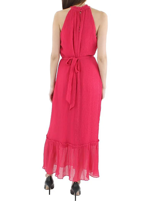 Wrap - Style Women Dress with Adjustable Fit for All Body Types Wrap - Style Women Dress with Adjustable Fit for All Body Types Womens Belted Long Maxi Dress