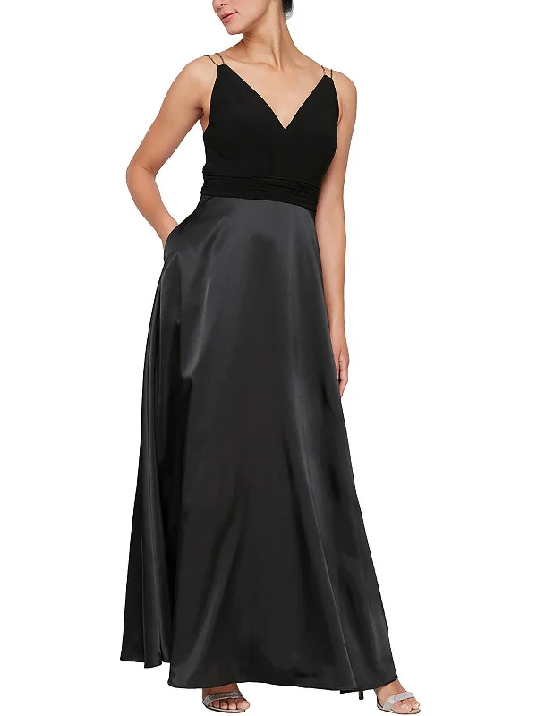 Wrap - Style Women Dress with Adjustable Fit for All Body Types Wrap - Style Women Dress with Adjustable Fit for All Body Types Womens Satin Jeweled Straps Evening Dress Wrap - Style Women Dress with Adjustable Fit for All Body Types Wrap - Style Women Dress with Adjustable Fit for All Body Types Womens Satin Jeweled Straps Evening Dress
