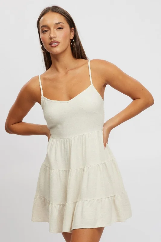 Mini Women Dress with a Short Hem for a Young and Trendy Style Mini Women Dress with a Short Hem for a Young and Trendy Style Beige Mini Dress Tiered Strappy Mini Women Dress with a Short Hem for a Young and Trendy Style Mini Women Dress with a Short Hem for a Young and Trendy Style Beige Mini Dress Tiered Strappy