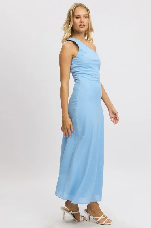 Pleated Women Dress with a Timeless and Elegant Texture Pleated Women Dress with a Timeless and Elegant Texture Blue One Shoulder Maxi Dress Pleated Women Dress with a Timeless and Elegant Texture Pleated Women Dress with a Timeless and Elegant Texture Blue One Shoulder Maxi Dress