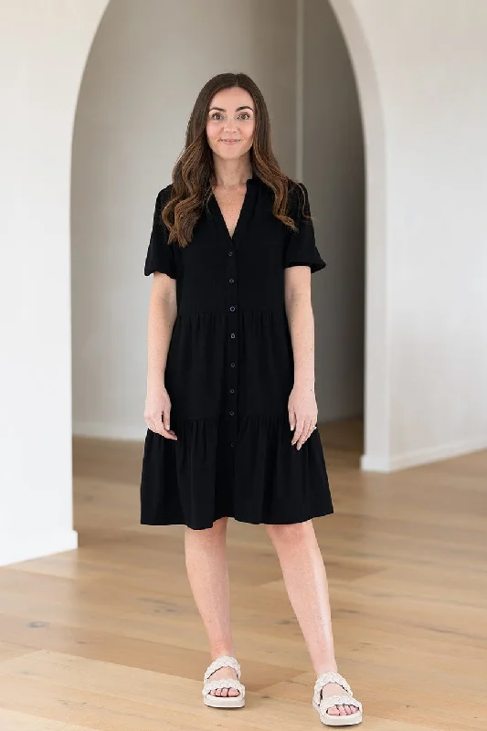 Sheath Women Dress with a Tailored Fit for a Professional Look Sheath Women Dress with a Tailored Fit for a Professional Look Bria Dress - Black Sheath Women Dress with a Tailored Fit for a Professional Look Sheath Women Dress with a Tailored Fit for a Professional Look Bria Dress - Black