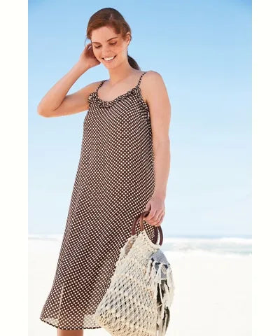 Strapless Women Dress with a Built - in Bra for Comfort and Support Strapless Women Dress with a Built - in Bra for Comfort and Support Brown Spot Midi Slip Beach Dress Strapless Women Dress with a Built - in Bra for Comfort and Support Strapless Women Dress with a Built - in Bra for Comfort and Support Brown Spot Midi Slip Beach Dress