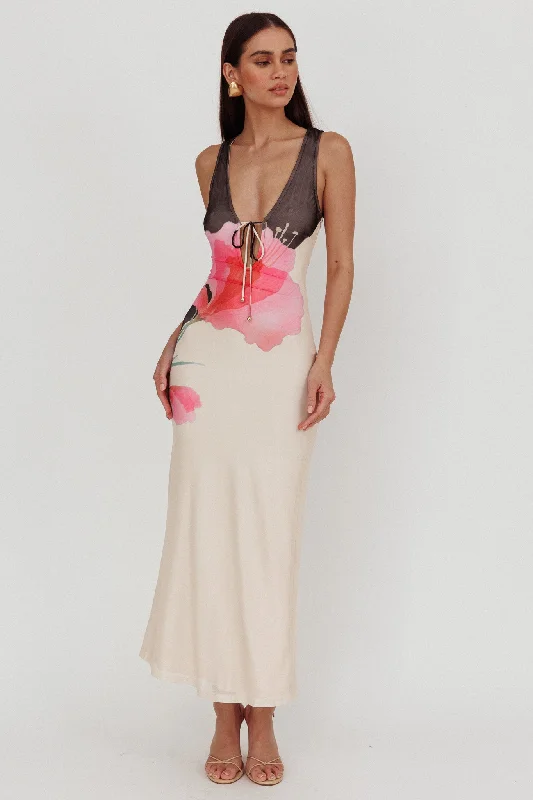 Maxi Women Dress with Floral Print for a Bohemian Vibe Maxi Women Dress with Floral Print for a Bohemian Vibe Cinders Tied Plunging Neckline Maxi Dress Flower Black Maxi Women Dress with Floral Print for a Bohemian Vibe Maxi Women Dress with Floral Print for a Bohemian Vibe Cinders Tied Plunging Neckline Maxi Dress Flower Black