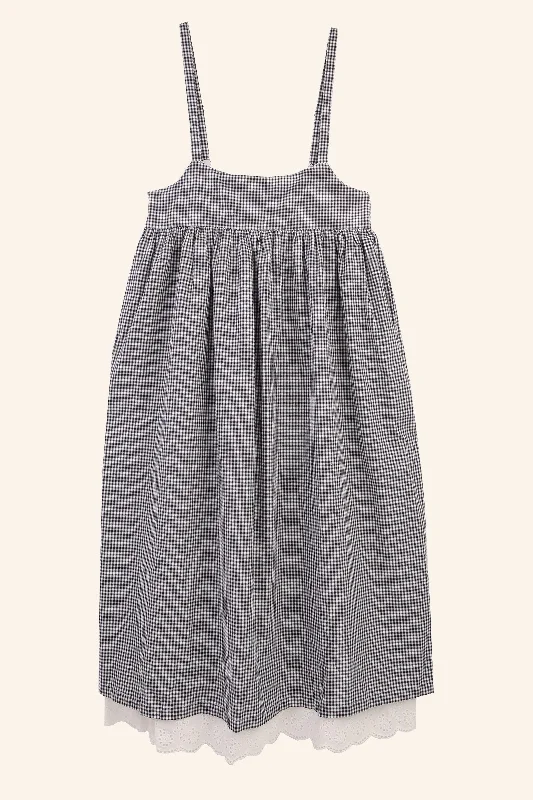 Wrap - Style Women Dress with Adjustable Fit for All Body Types Wrap - Style Women Dress with Adjustable Fit for All Body Types Cineria Dress Navy Gingham Wrap - Style Women Dress with Adjustable Fit for All Body Types Wrap - Style Women Dress with Adjustable Fit for All Body Types Cineria Dress Navy Gingham