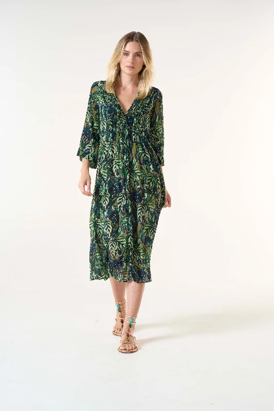 Ruffled Women Dress with Multiple Layers for a Playful and Girly Style Ruffled Women Dress with Multiple Layers for a Playful and Girly Style Congo mia green Ruffled Women Dress with Multiple Layers for a Playful and Girly Style Ruffled Women Dress with Multiple Layers for a Playful and Girly Style Congo mia green