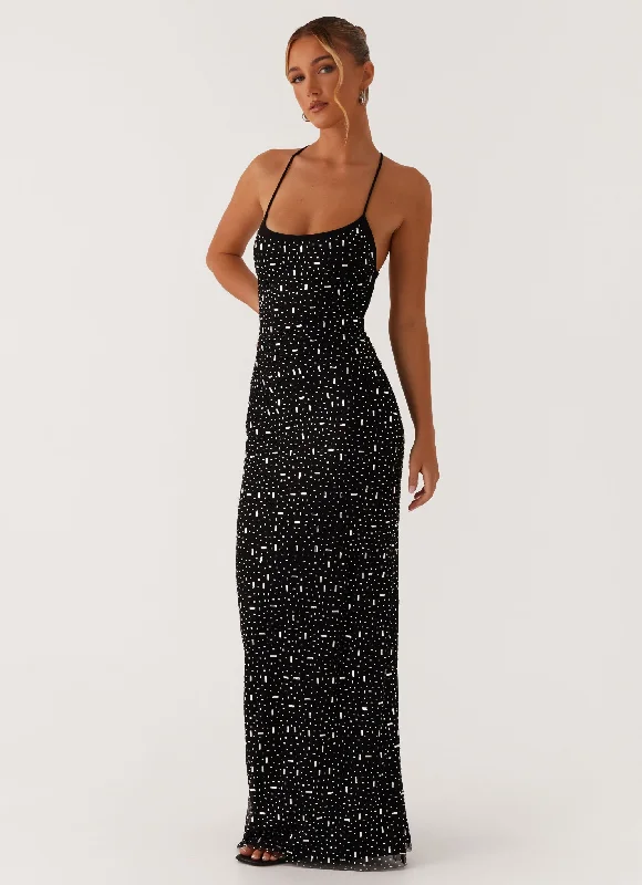 Backless Women Dress for a Sexy and Alluring Look at Evening Events Backless Women Dress for a Sexy and Alluring Look at Evening Events Cressida Rhinestone Mesh Maxi Dress - Black Backless Women Dress for a Sexy and Alluring Look at Evening Events Backless Women Dress for a Sexy and Alluring Look at Evening Events Cressida Rhinestone Mesh Maxi Dress - Black