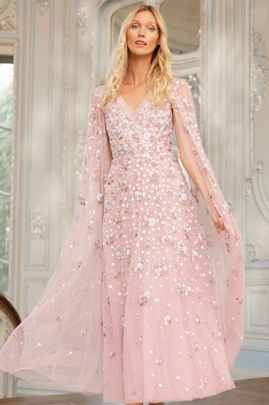 Mermaid - Style Women Dress with a Fitted Silhouette for Special Occasions Mermaid - Style Women Dress with a Fitted Silhouette for Special Occasions Dahlia Ditsy Ankle Gown Mermaid - Style Women Dress with a Fitted Silhouette for Special Occasions Mermaid - Style Women Dress with a Fitted Silhouette for Special Occasions Dahlia Ditsy Ankle Gown