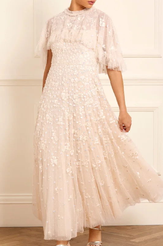 Pleated Women Dress with a Timeless and Elegant Texture Pleated Women Dress with a Timeless and Elegant Texture Dahlia Ditsy Short Cape Ankle Gown Pleated Women Dress with a Timeless and Elegant Texture Pleated Women Dress with a Timeless and Elegant Texture Dahlia Ditsy Short Cape Ankle Gown