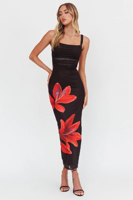 Lace - Embellished Women Dress for an Elegant and Sophisticated Appearance Lace - Embellished Women Dress for an Elegant and Sophisticated Appearance Dream Crush Lace-Up Back Maxi Dress Lily Black Lace - Embellished Women Dress for an Elegant and Sophisticated Appearance Lace - Embellished Women Dress for an Elegant and Sophisticated Appearance Dream Crush Lace-Up Back Maxi Dress Lily Black